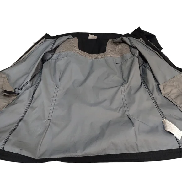 Columbia Women's Switchback Black Windbreaker Jacket Size Medium - Picture 8 of 10